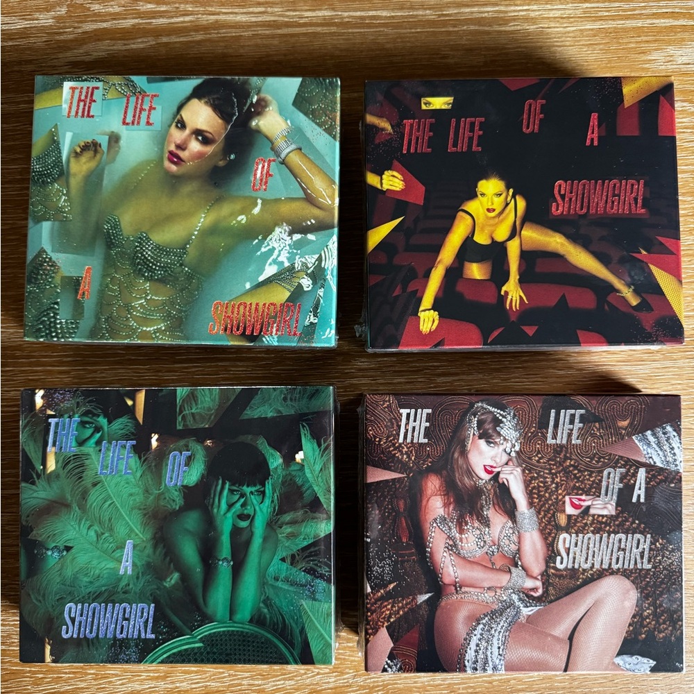 The Life of a Showgirl Deluxe CD Set of 4 w/ Jewelry - Unopened